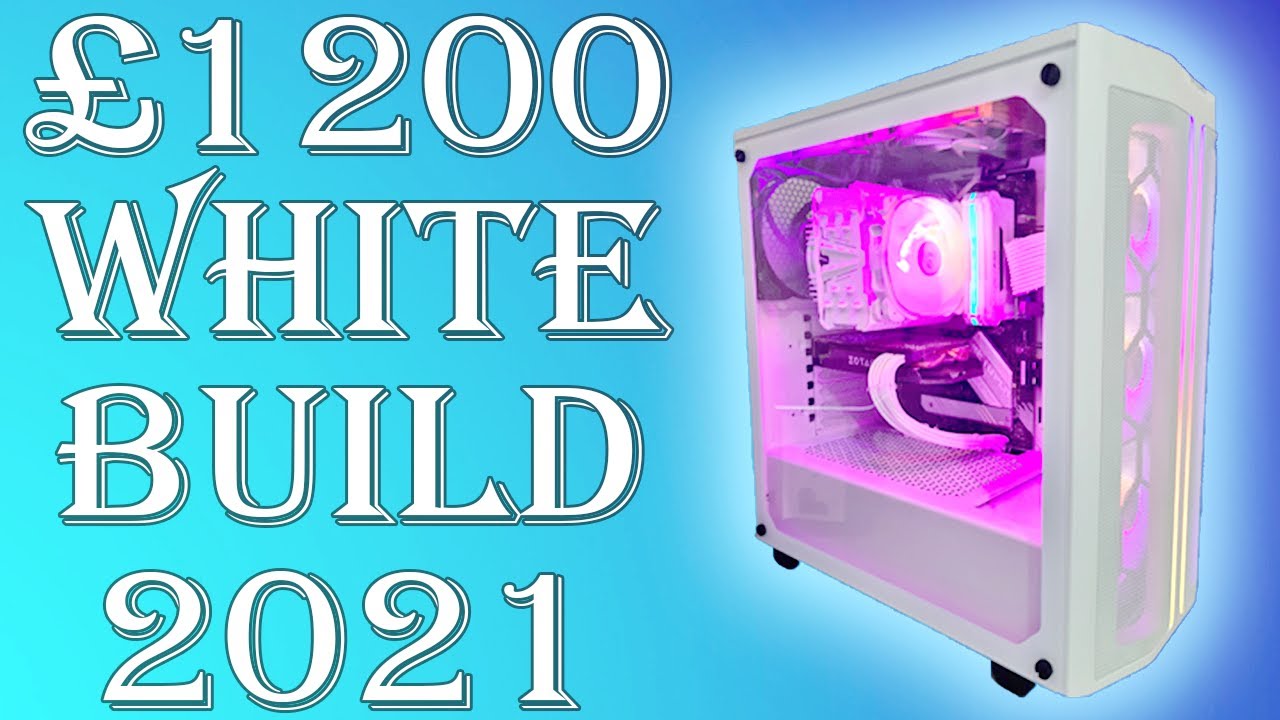 &pound;1200-&pound;1500 AMD RYZEN 5 5600X WHITE BUILD - BeQuiet! PURE BASE 500DX 2021 - 4K Shorter Version
