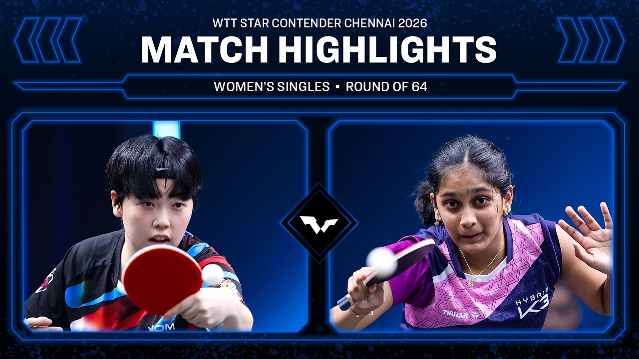Ryu Hanna vs Divyanshi Bhowmick | MS R64 | #WTTChennai 2026