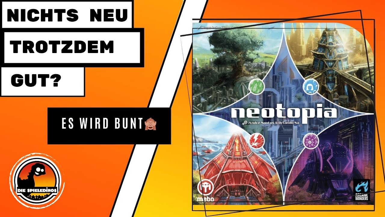 Neotopia - Brettspiel Kurz und Knackig Regeln + Fazit