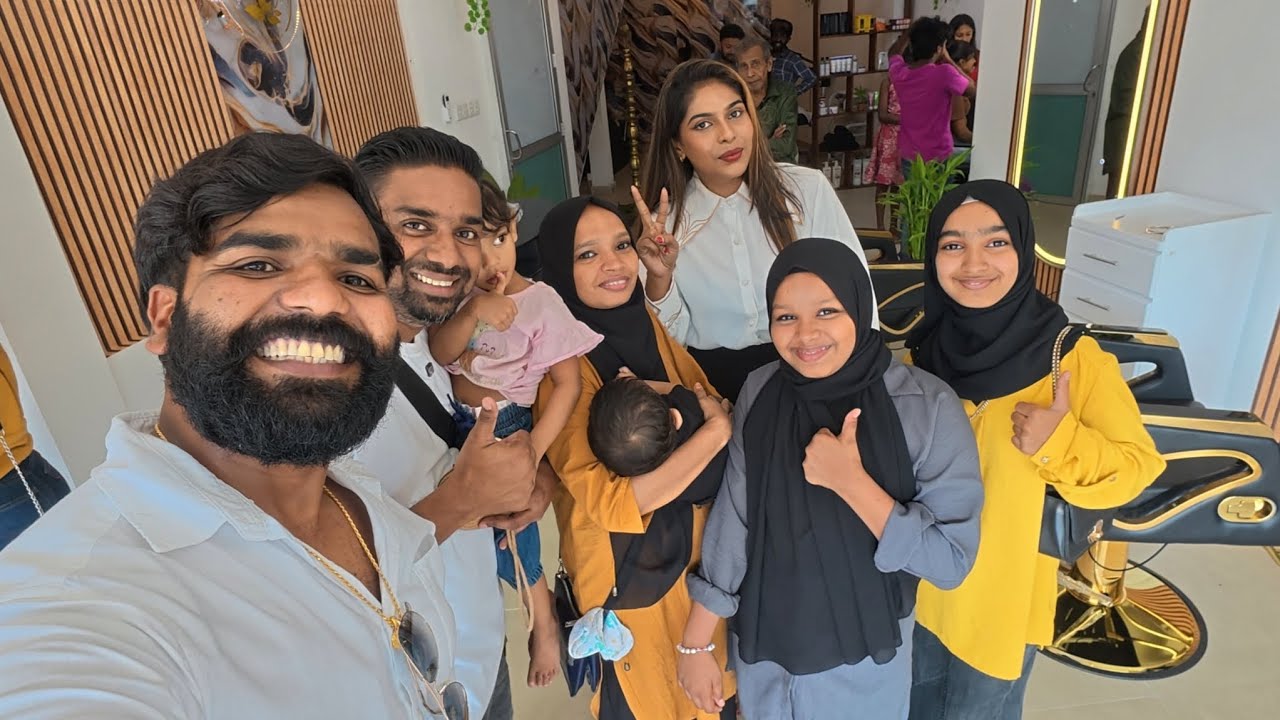 එයාගේ Salon සිහිනය සැබෑ කරා | Our New salon opening day vlog 