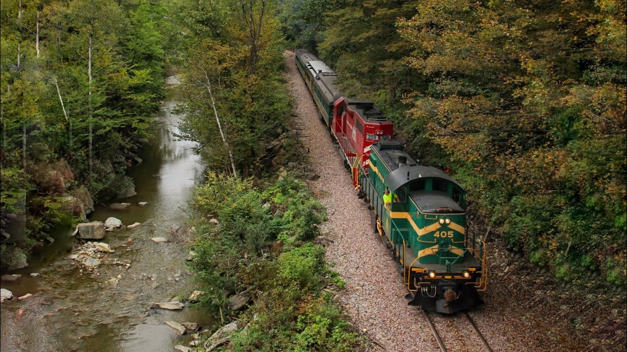 The Whitehall Flyer on the Vermont Rail System | Green Mountain 405