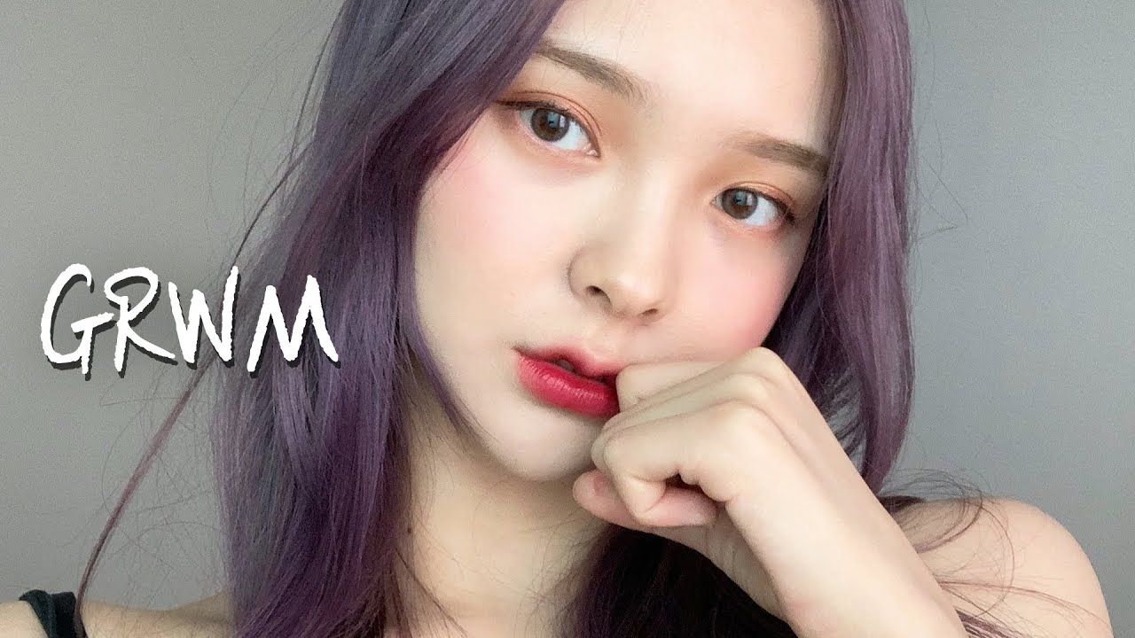 (GRWM) 쿨톤 코랄 메이크업 + 염색  VLOG [ 쿨톤 메이크업 / 코랄 메이크업 / 애쉬염색 추천 ] (eng/jpn) l MIYUT