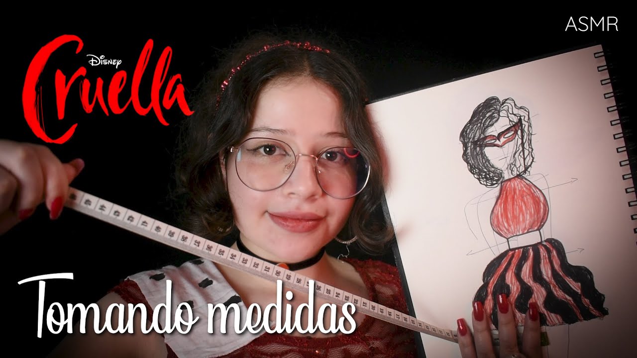 ASMR en ESPAÑOL📏Tomándote MEDIDAS * Al estilo de CRUELLA* 👠💋 Vivalen Asmr