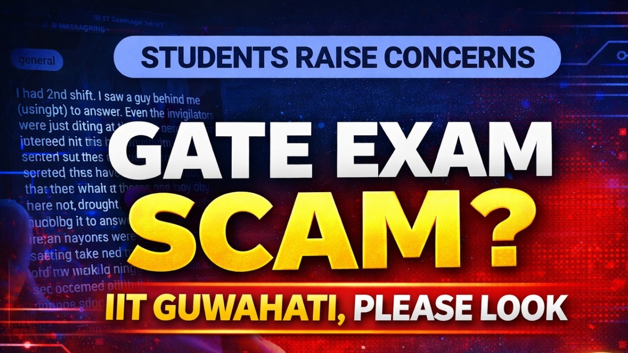 GATE EXAM SCAM?  | STUDENTS RAISE CONCERNS |  IIT GUWAHATI