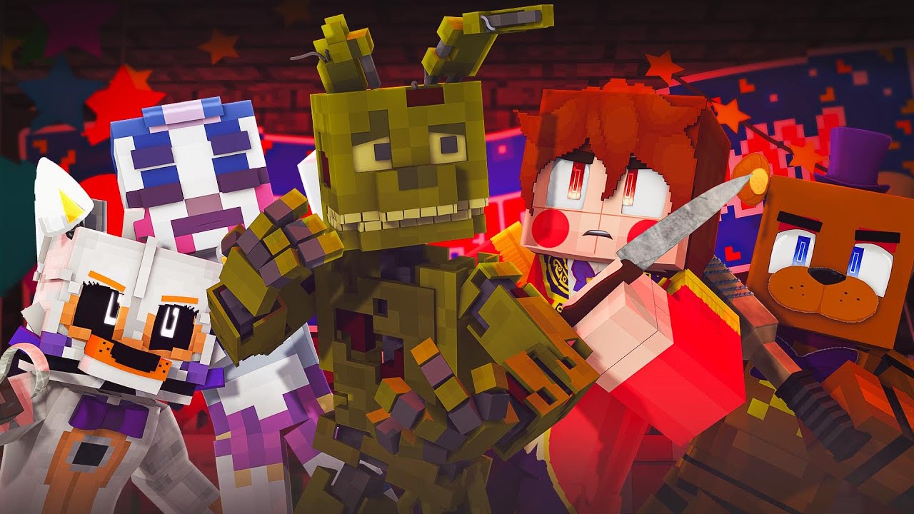THE END OF SPRINGTRAP in Minecraft FNAF