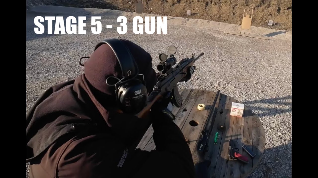 3 GUN - TOP SHOT MULTIGUN - CARBINE & PCC. January 2026. Stage 5.