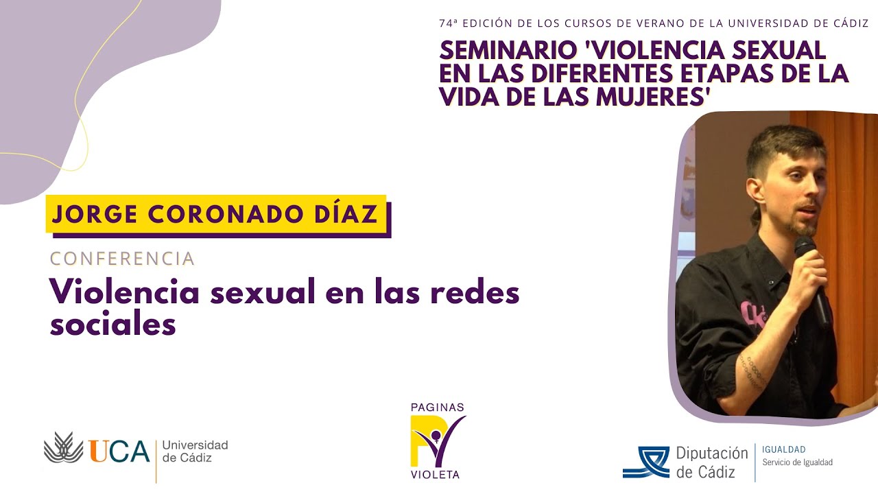 Ponencia Jorge Coronado Díaz: Violencia sexual en las redes sociales