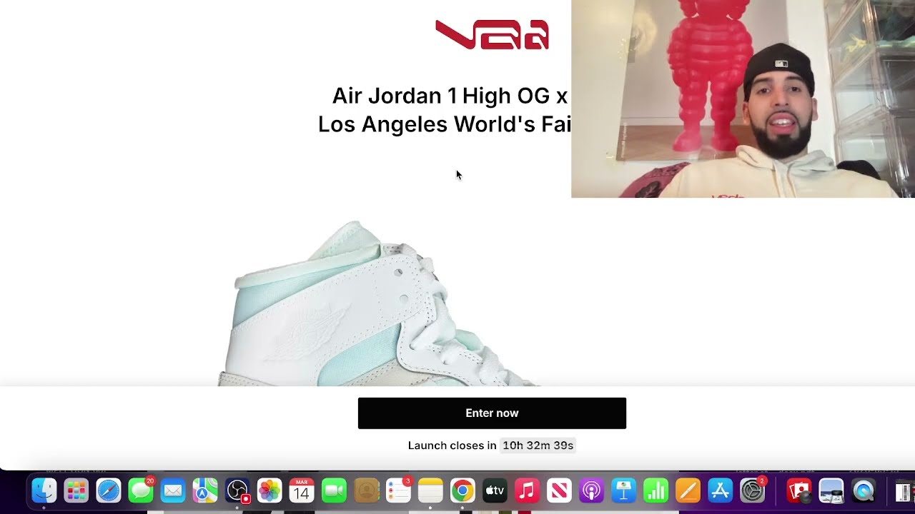Розыгрыш начался! Архив Вирджила Абло, Air Jordan 1 High ‘Аляска’. Примите участие прямо сейчас! ...