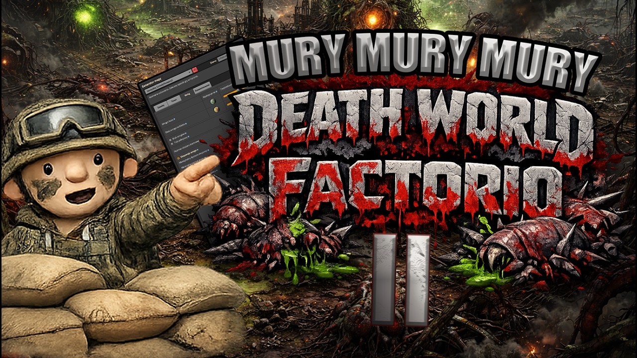FACTORIO PL DEATH WORD #2 OGRODZENIE OGRÓDECZKA