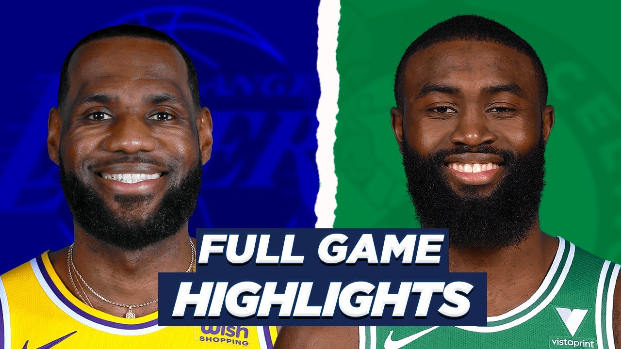 LA LAKERS at BOSTON CELTICS FULL GAME HIGHLIGHTS | 2021 NBA SEASON