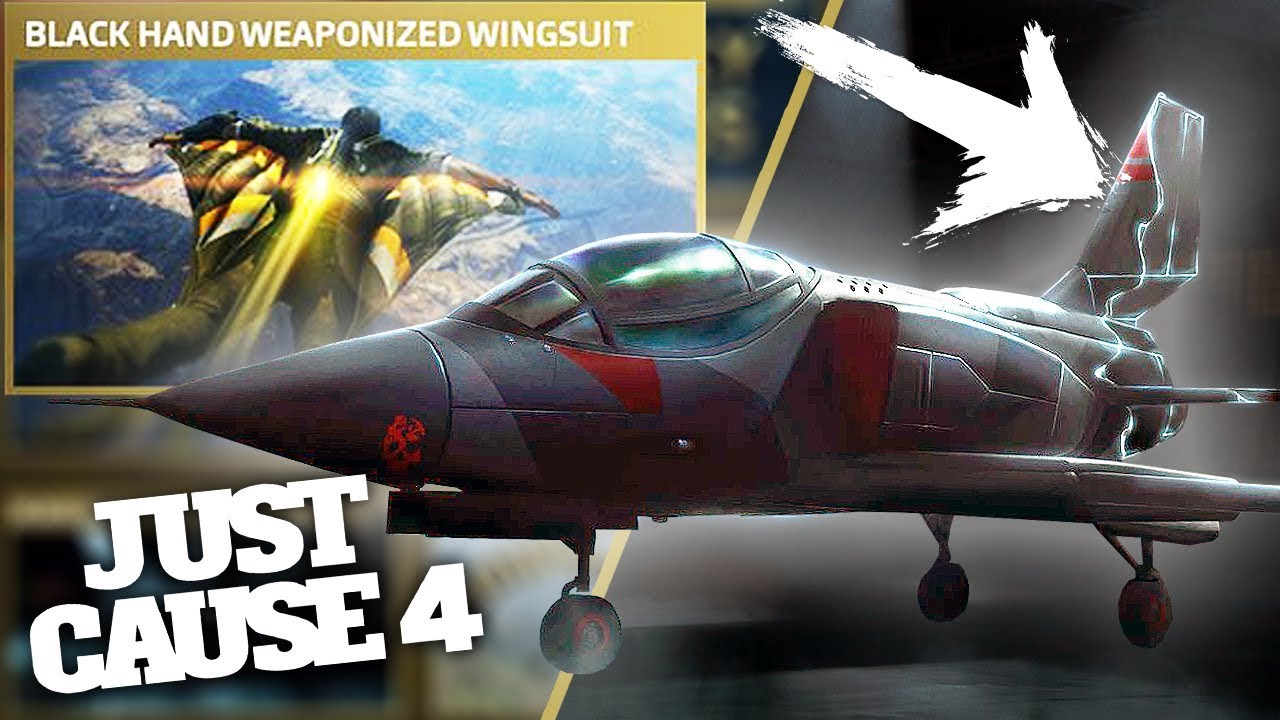 JUST CAUSE 4 INVISIBLE STEALTH JET & BAVARIUM WINGSUIT! This thing is INSANE!