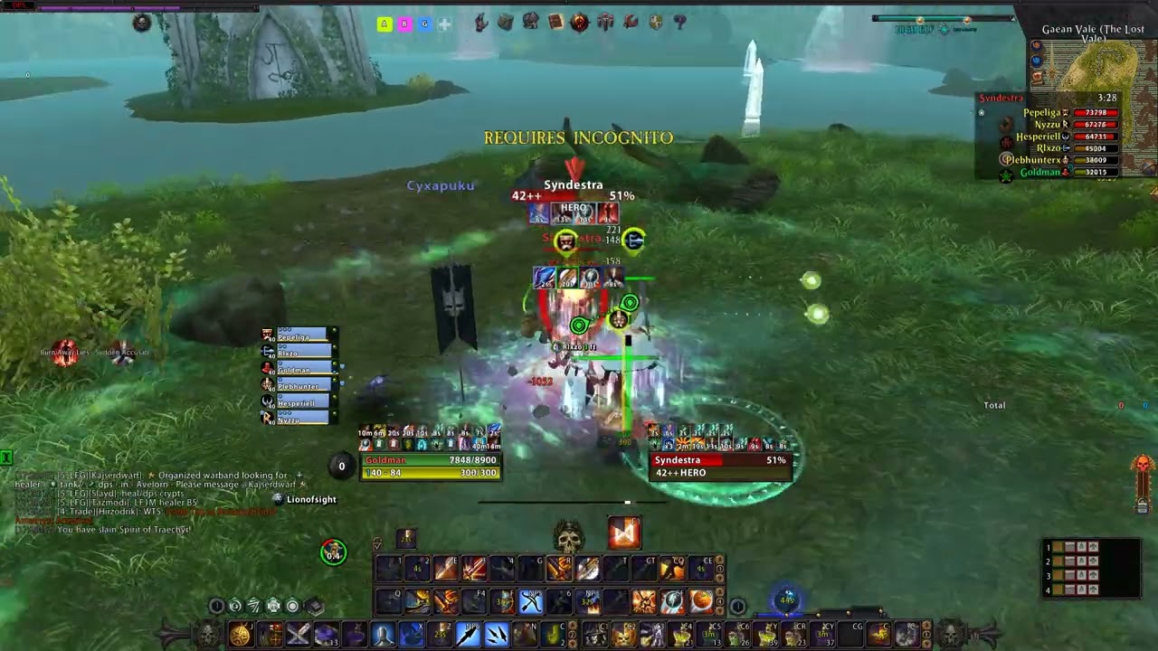 Lost Vale secret boss (worlds first on order side)