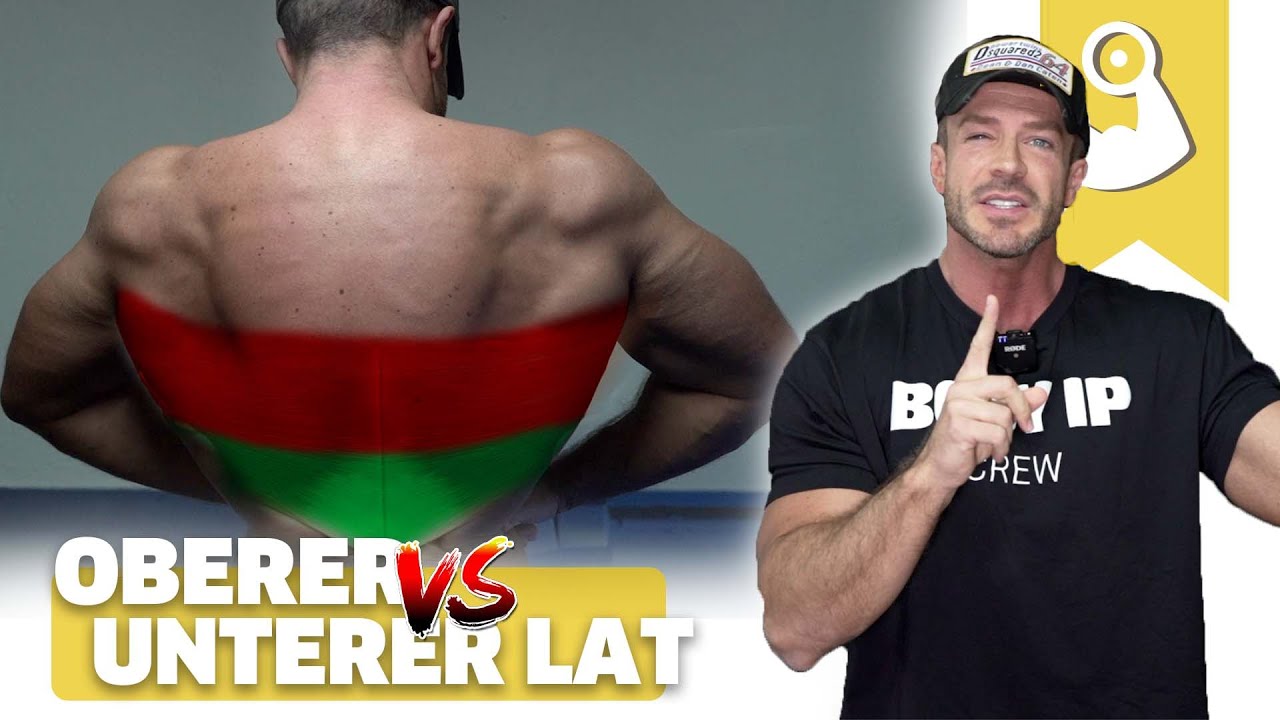 Oberen vs Unteren Lat trainieren! Geht das?