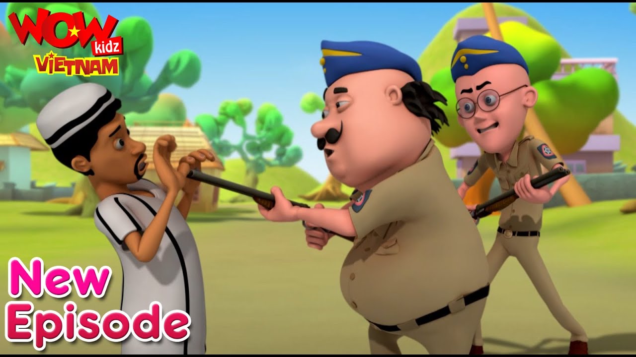 Sergeant | béo và gầy | Motu Patlu season 01 episode 45 | Wow Kidz Vietnam
