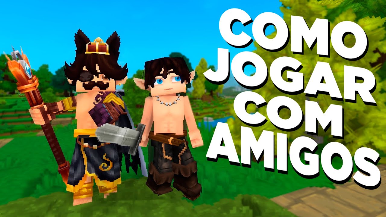 COMO JOGAR com AMIGOS no HYTALE sem ERRO!