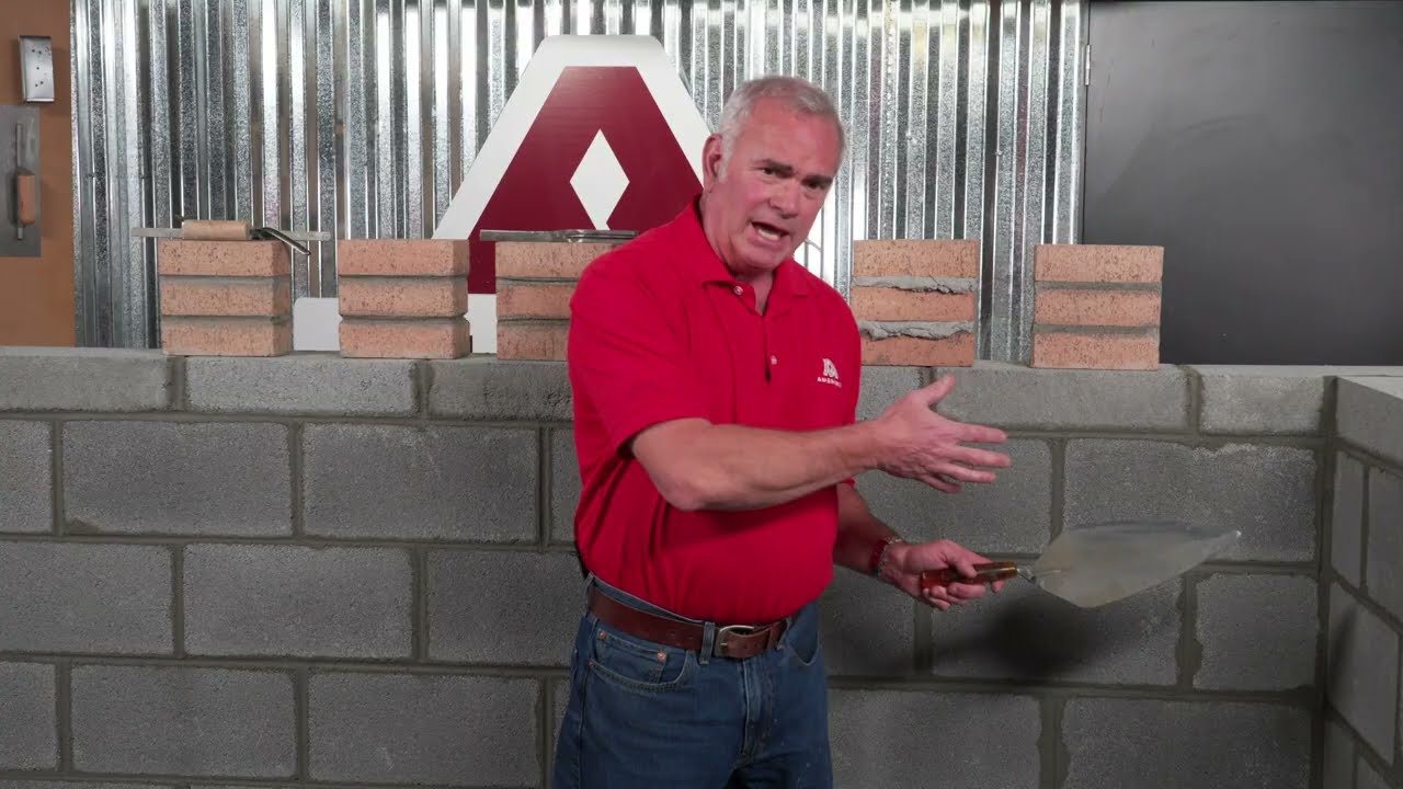 Amerimix CMU | Masonry Pro Tips | Types of Mortar Joints