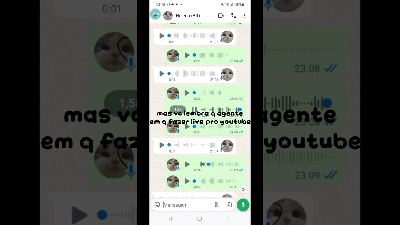 CONVERSA DO HYUN E LIX PT 1 