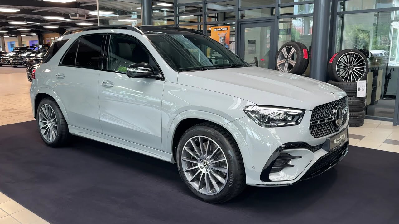 20435 Mercedes-Benz GLE 450 d 4M AMG Line Night alpingrau FACELIFT