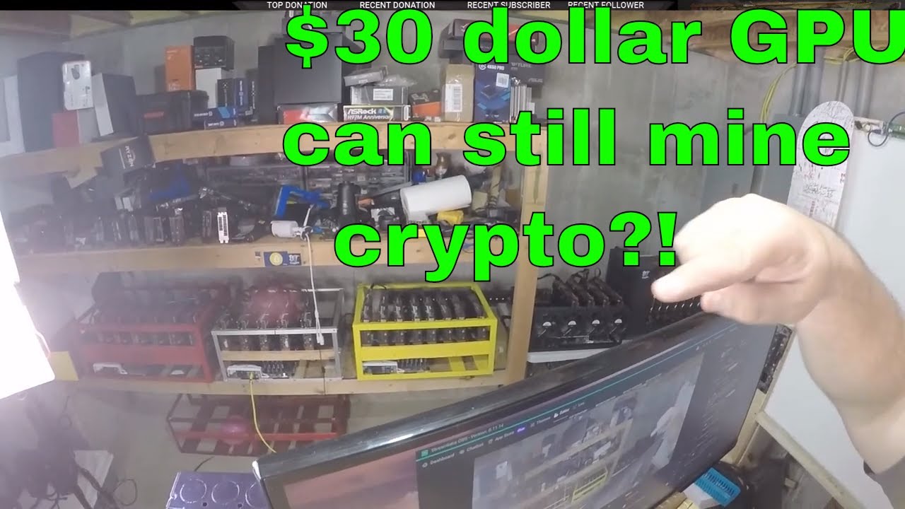 How does a $30 dollar GPU mine Cryptocurrency in 2019?