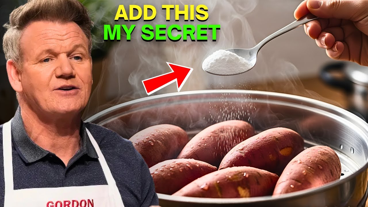 Не готовьте батат сразу на пару! Этот 5-звёздочный секрет от шеф-повара заставит его таять, как м...