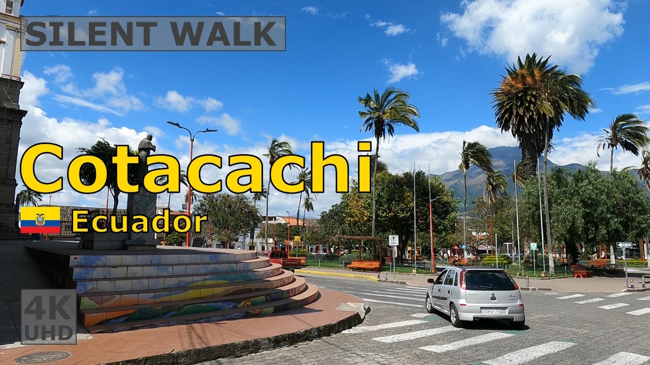 🇪🇨 Cotacachi, Ecuador, June 2025 | Silent city walk | #cotacachi #4k