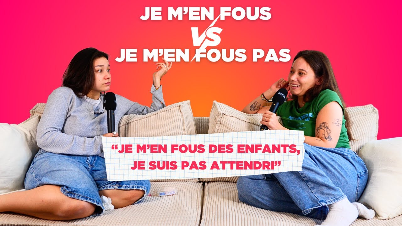 « JE M’EN FOUS DES ENFANTS » je m’en fous VS je m’en fous pas (TREND TIKTOK)