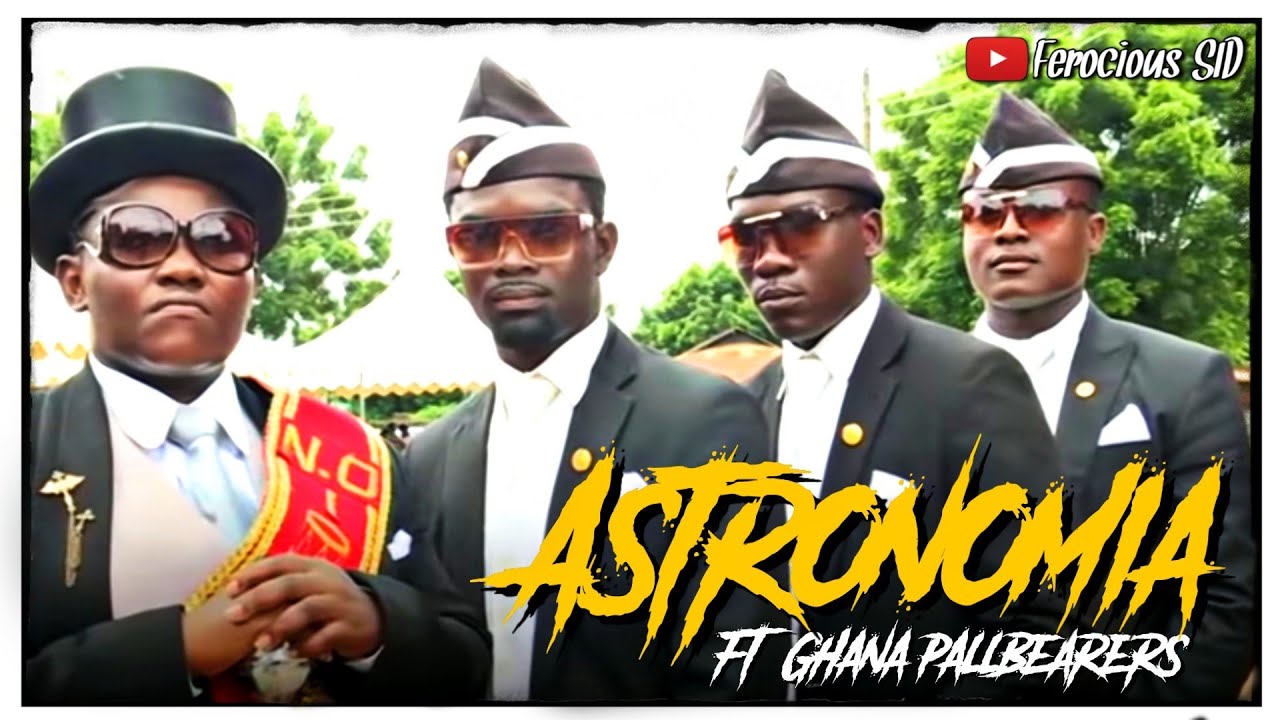 Astronomia Ft. Ghana Pallbearers | Famous African Funeral Dance Meme