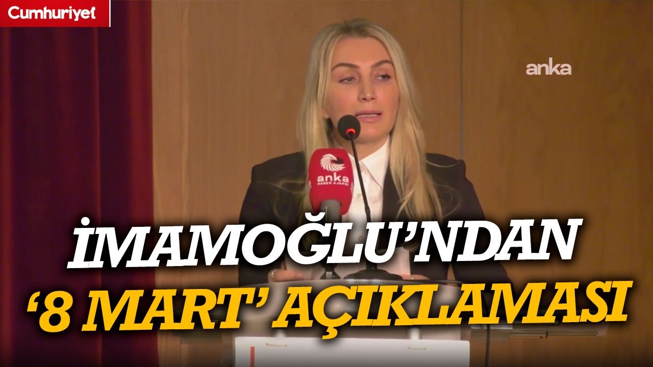 Dilek İmamoğlu'ndan '8 Mart' açıklaması: Eşitlik vazgeçilecek bir hedef değil