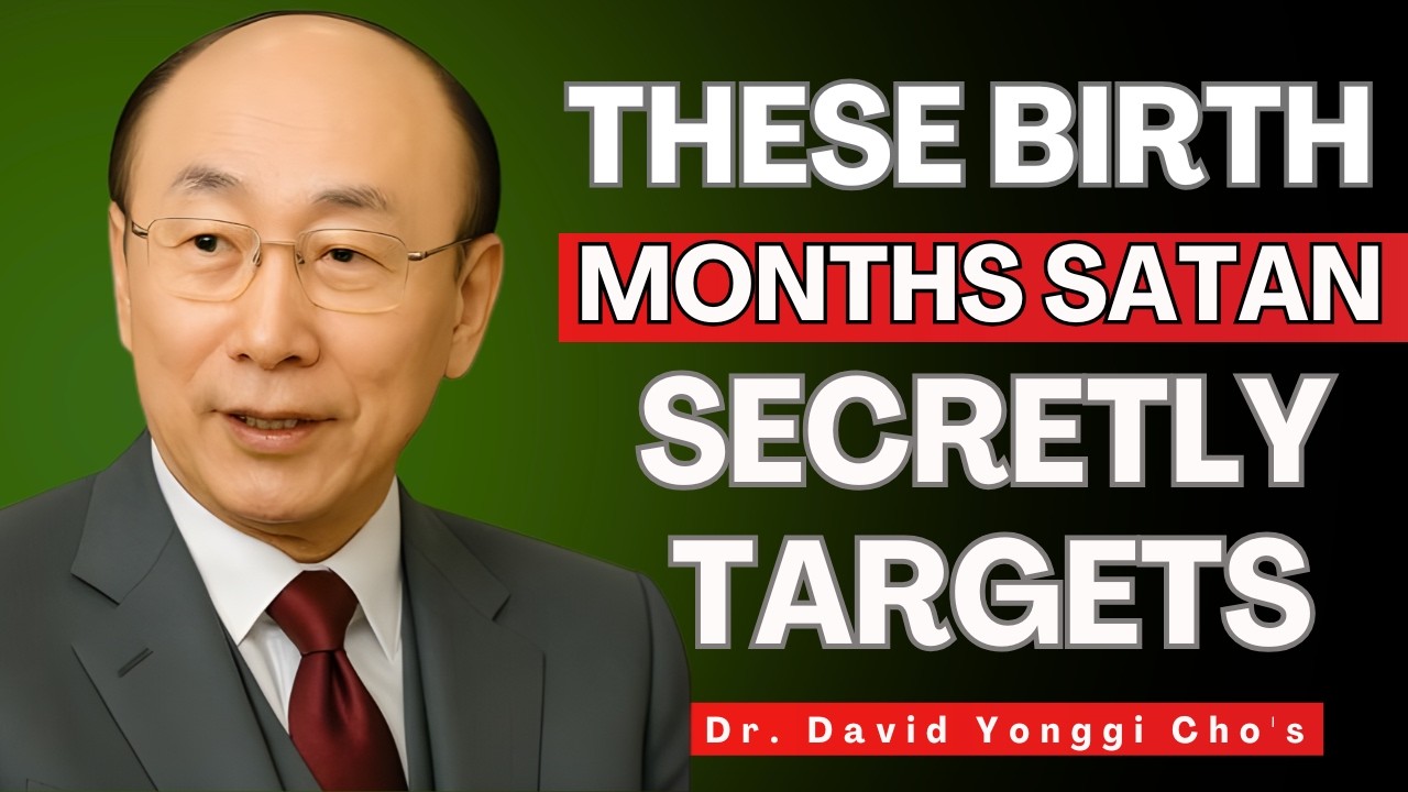 “Born in These Months? Dr. Yonggi Cho Shares a Powerful Spiritual Warning & Protection Prayer”