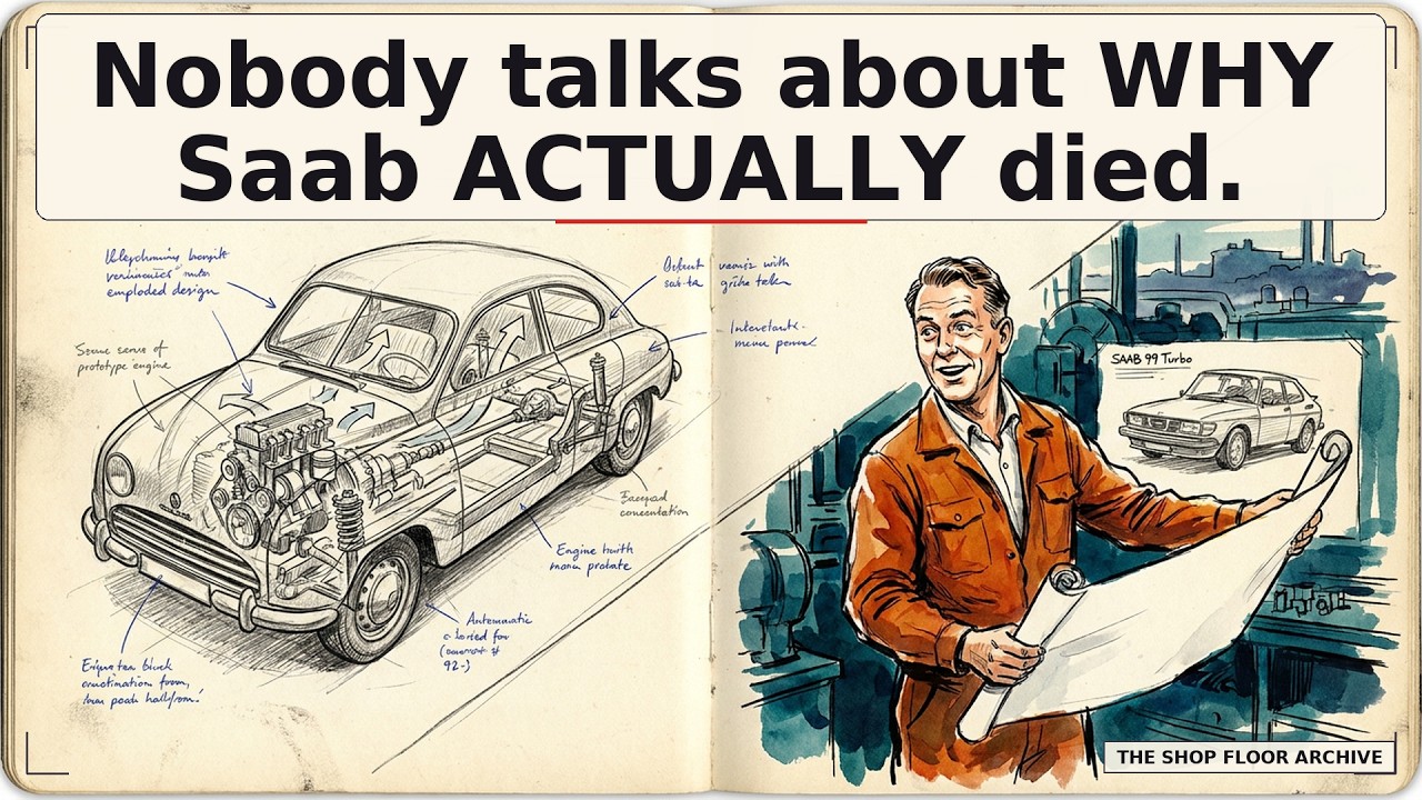 Nobody talks about WHY Saab ACTUALLY died.