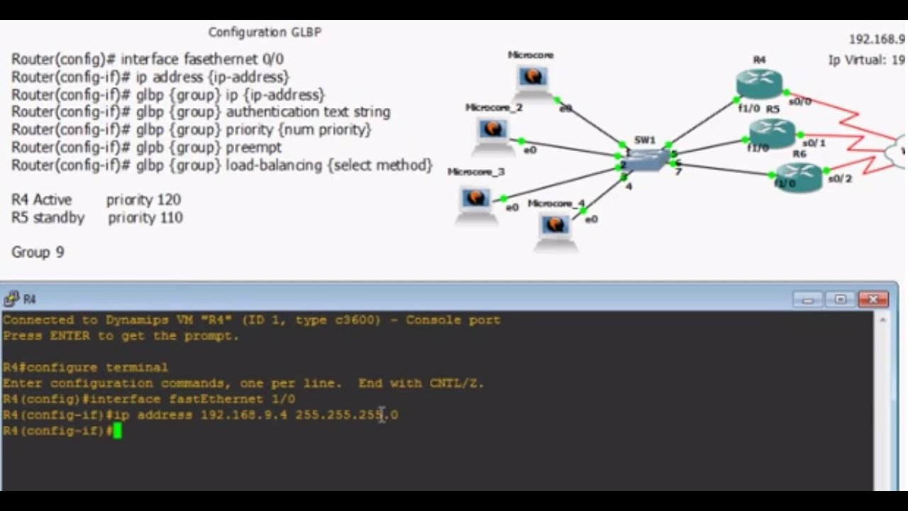 GLBP - Configuración Round Robin (FHRP - 5/5)