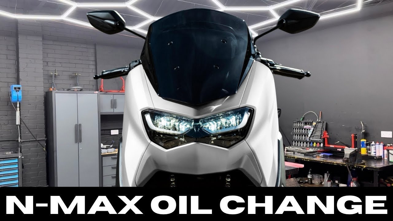 How to - Yamaha NMAX Oil Change - Complete Scooter Oil Maintenance Guide for your N-max 2021-2025
