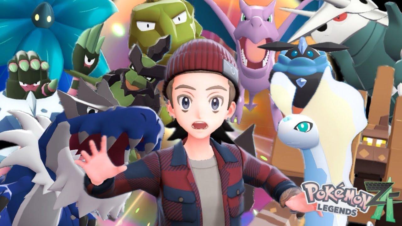 I caught every SHINY rock type in Pokémon Legends Z-A