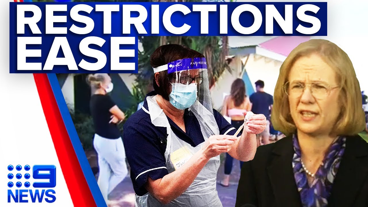 Coronavirus: Queensland to ease restrictions after outbreak | 9 News Australia