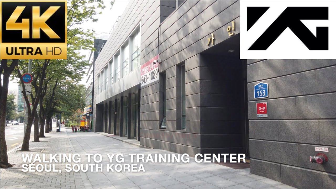 [4K] Walking to YG Training Center from Line Friends Hongdae Store, 홍대 라인 프렌즈 스토어에서 YG트레이닝 센터까지 걸어보기