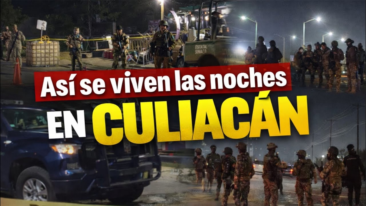 #envivo Esto pasa CUANDO cae la NOCHE EN CULIACÁN🔥| Recorrido por las calles