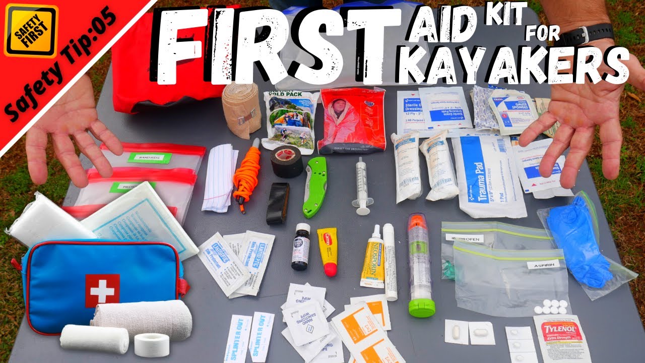 First Aid Kit for Paddlers!