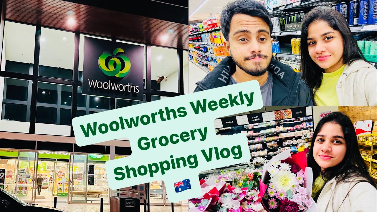 අපිට සතියකට අවශ්‍ය Groceries☺️|Price අඩුවට බඩු හොයාගන්නේ කොහොමද?😋|Couple Grocery Shopping Vlog🇦🇺|