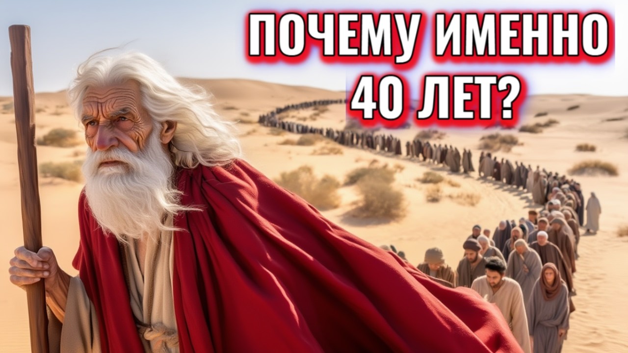 Почему Бог заставил Израиль 40 лет странствовать по пустыне