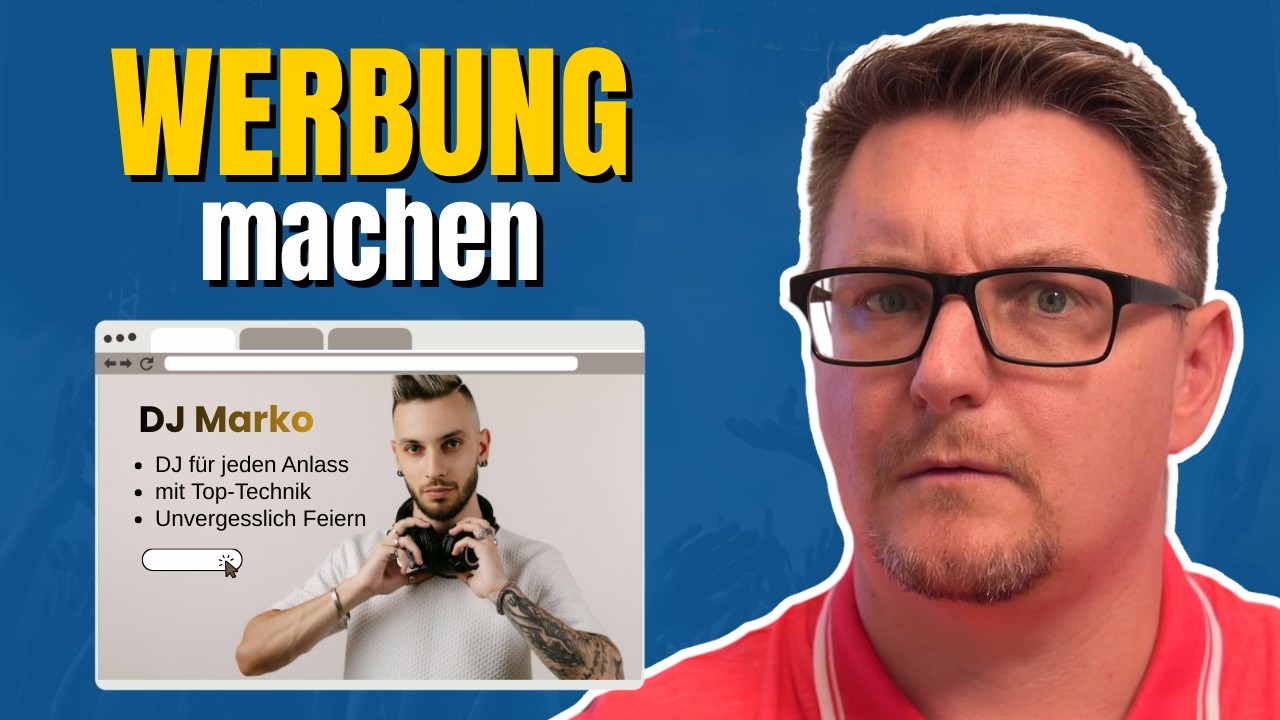 Als DJ gute Werbung machen - 97% machen es falsch!