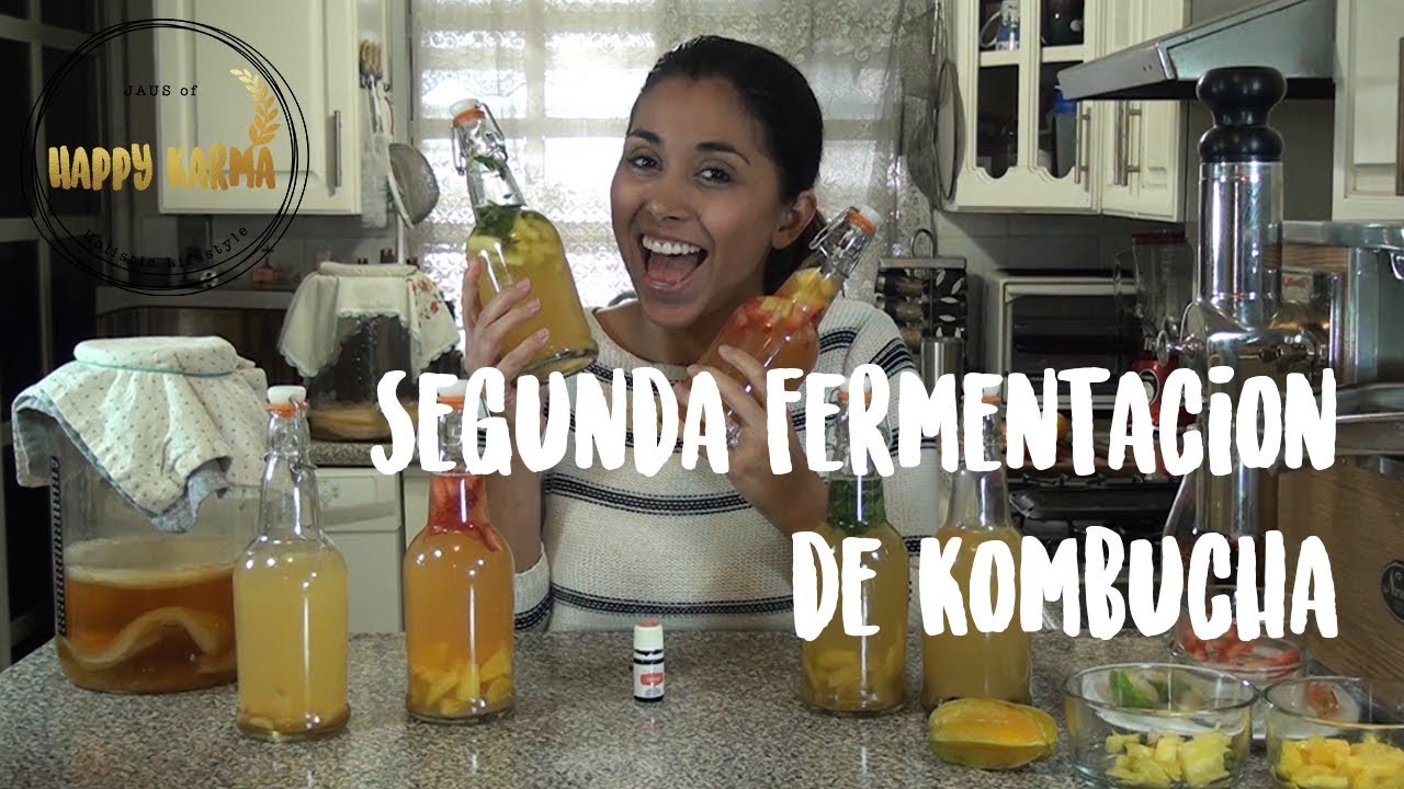 2da fermentación de Kombucha