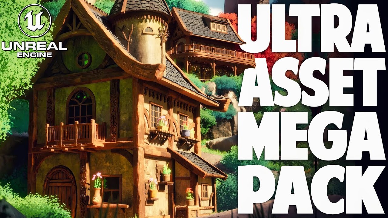 ОГРОМНЫЙ набор игровых ресурсов Unreal Engine!