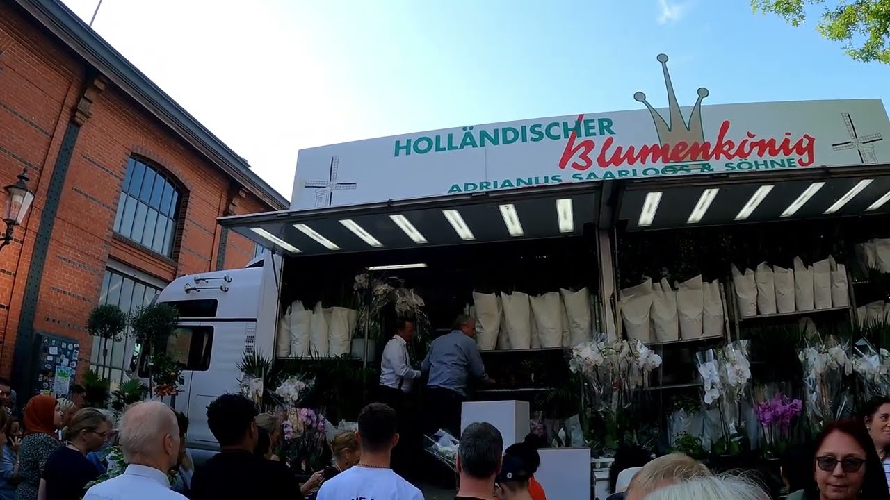 Hamburger Fischmarkt Blumenkönig Nonstop #3