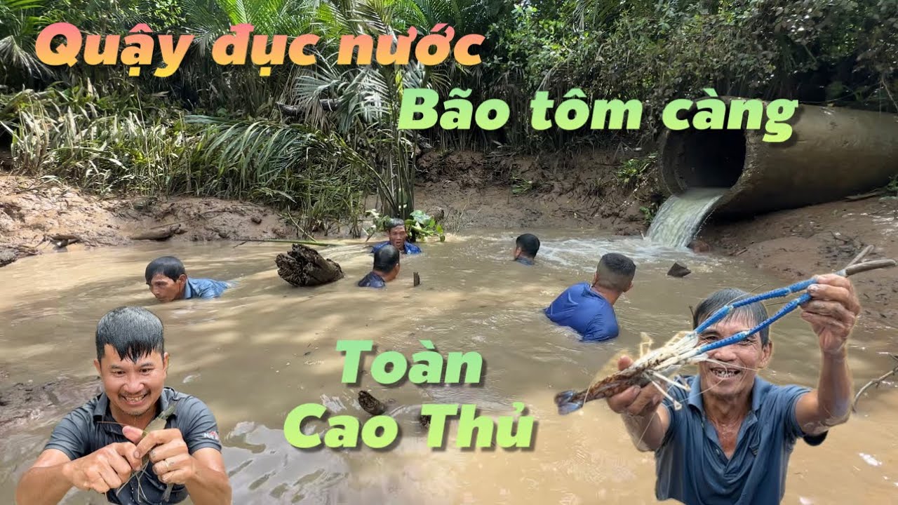 anh Vạn Nguyễn v&agrave; B&aacute;c 7 quậy đục nước C&ugrave; Lao Dung b&atilde;o t&ocirc;m lu&ocirc;n | C&ugrave; Lao Dung Vlogs