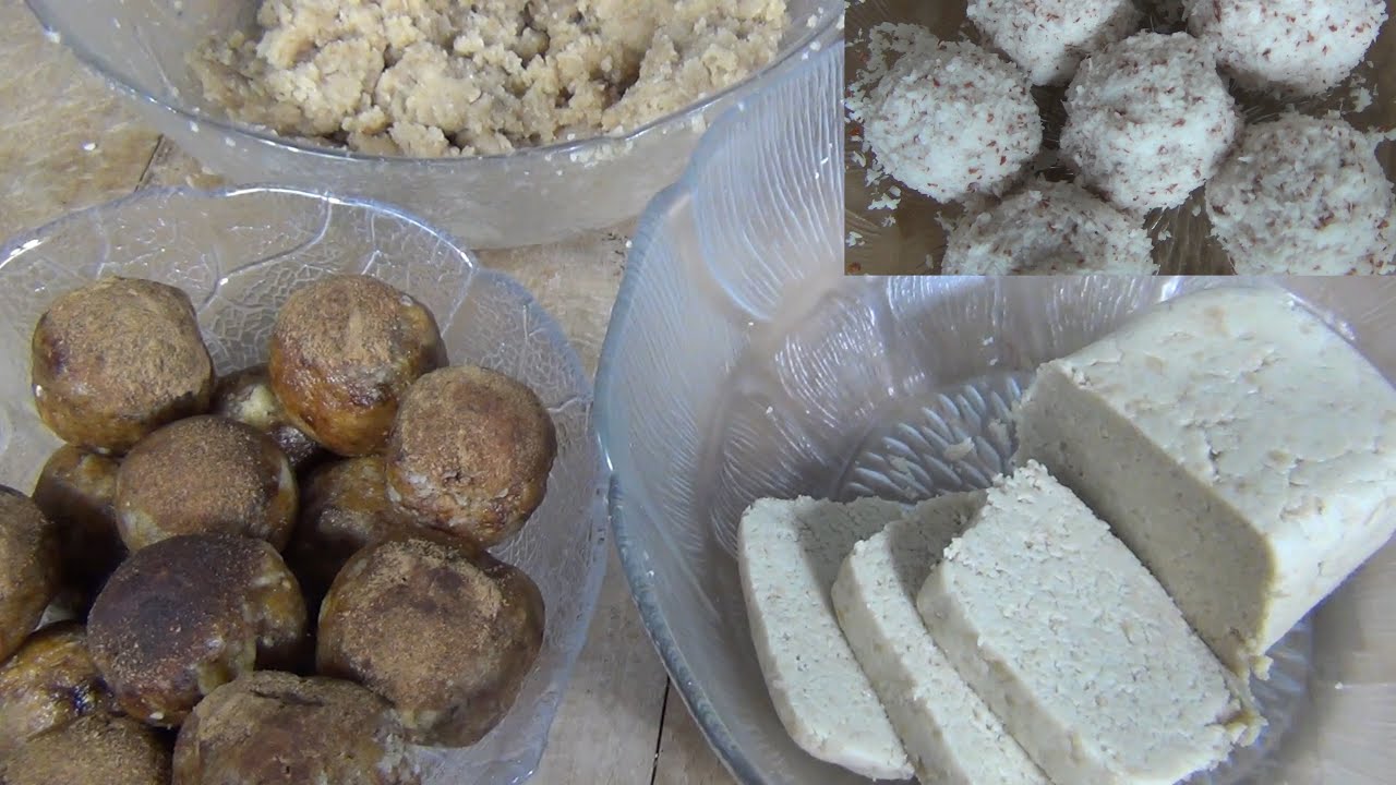 Rohes Nussmus, veganen Käseersatz, süßes Marzipan & beste Kokoskugel schnell & einfach selbst machen