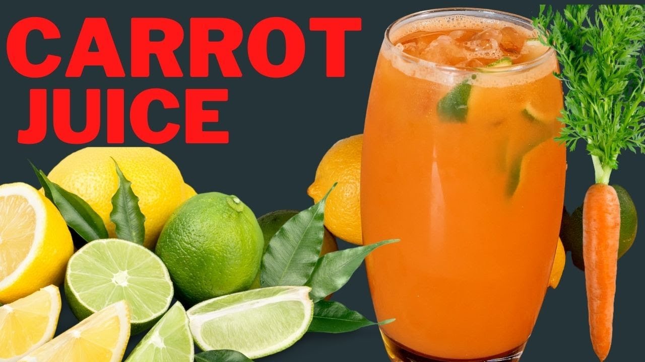 CARROT JUICE  AND LIME JUICE GINGER | #CHRISTMASRECIPE CHEF RICARDO COOKING #THANKSGIVINGDAY RECIPE