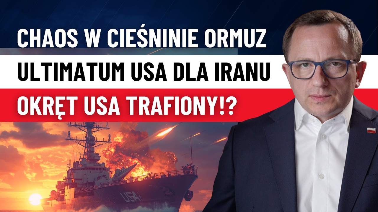 Chaos na Ormuz! Okręt USA trafiony, Iran Potwierdza, Waszyngton Dementuje!
