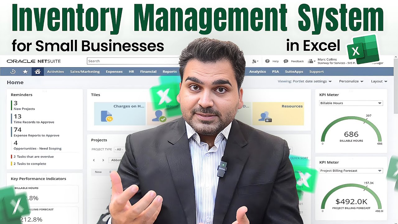 Inventory Management System for Small Businesses in Excel