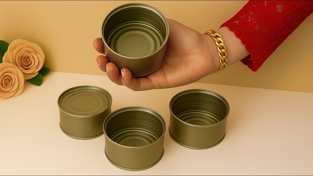 🔥Different Idea With Tuna Can! Diy and Make Money 🤑How to recycle Tuna can