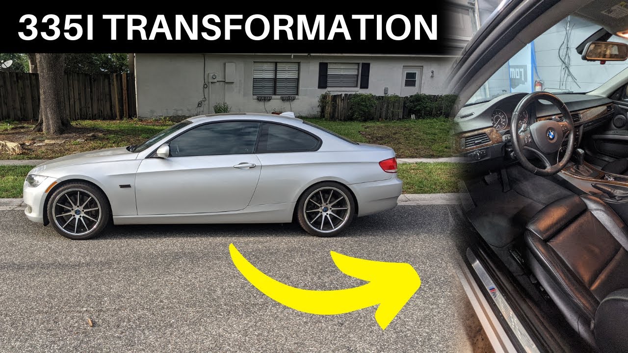 Наконец-то я прибрался в своей заброшенной BMW 335i (да, это видео о преображении, ха-ха).